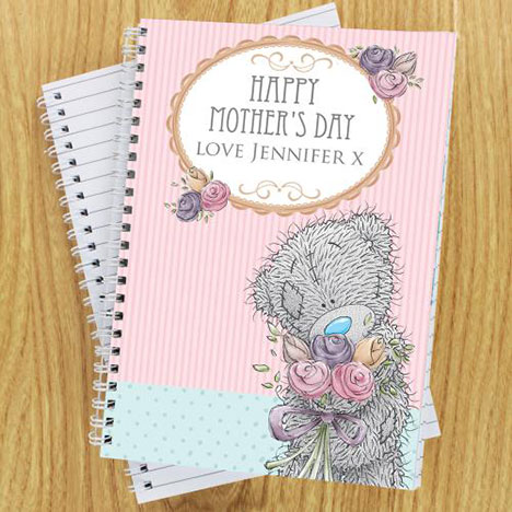 Personalised Me To You Bear Flowers A5 Notebook Extra Image 3